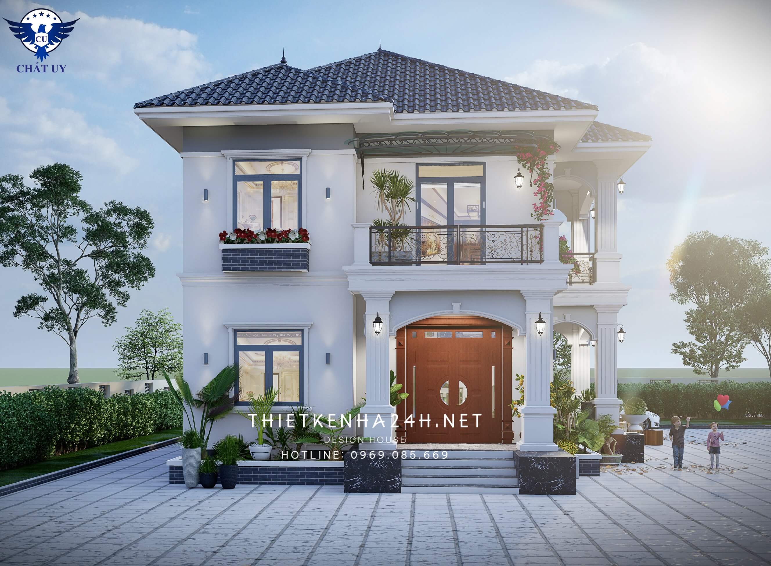 Căn nhà được thiết kế không chỉ đẹp mắt mà còn đáp ứng đầy đủ công năng sử dụng hằng ngày.