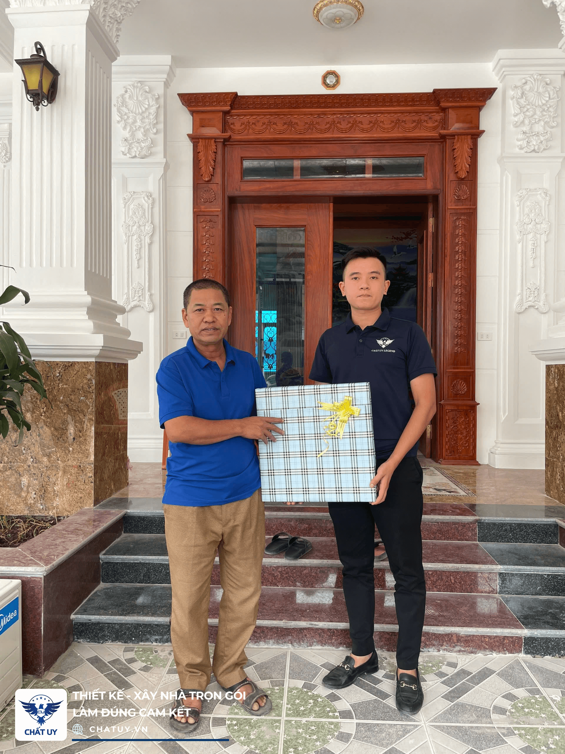 Bàn giao dự án hoàn thiện đến tay chủ đầu tư, Chất Uy hân hạnh được đồng hành cùng chú Tới trong hành trình xây dựng tổ ấm khang trang, sang trọng.