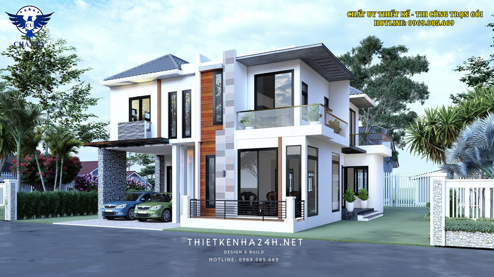 Anh Khanh chủ nhà muốn thiết kế một ngôi nhà mang hơi thở hiện đại, gọn gàng, thẩm mỹ. Đáp ứng được nhu cầu sinh hoạt hàng ngày của gia đình