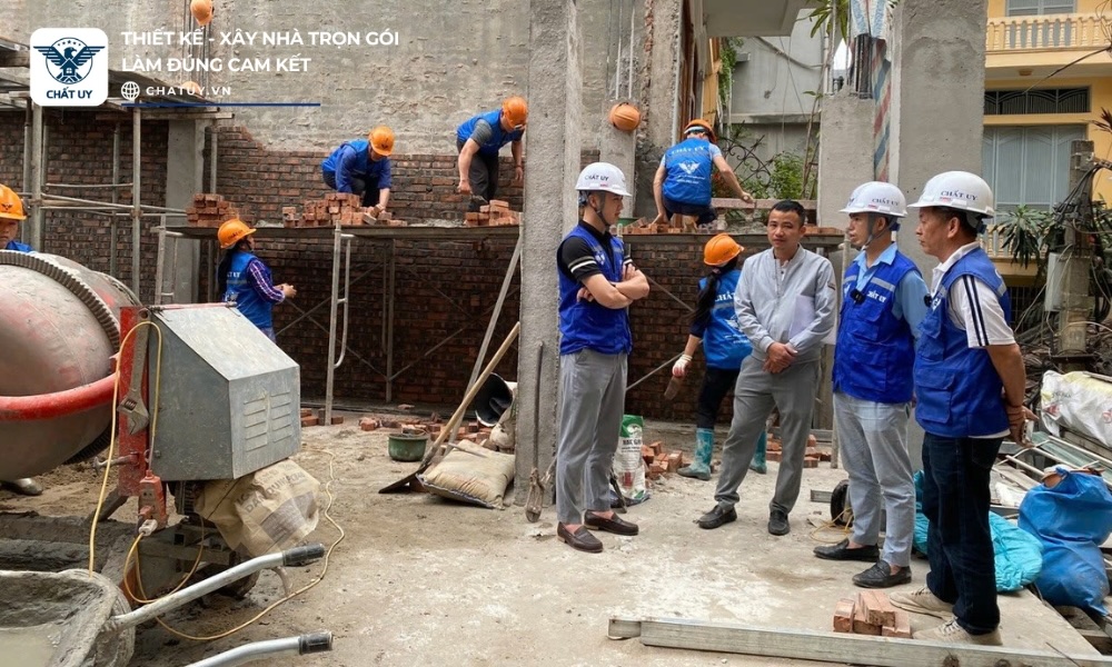 Tham khảo các hạng mục thi công trọn gói tại Chất Uy