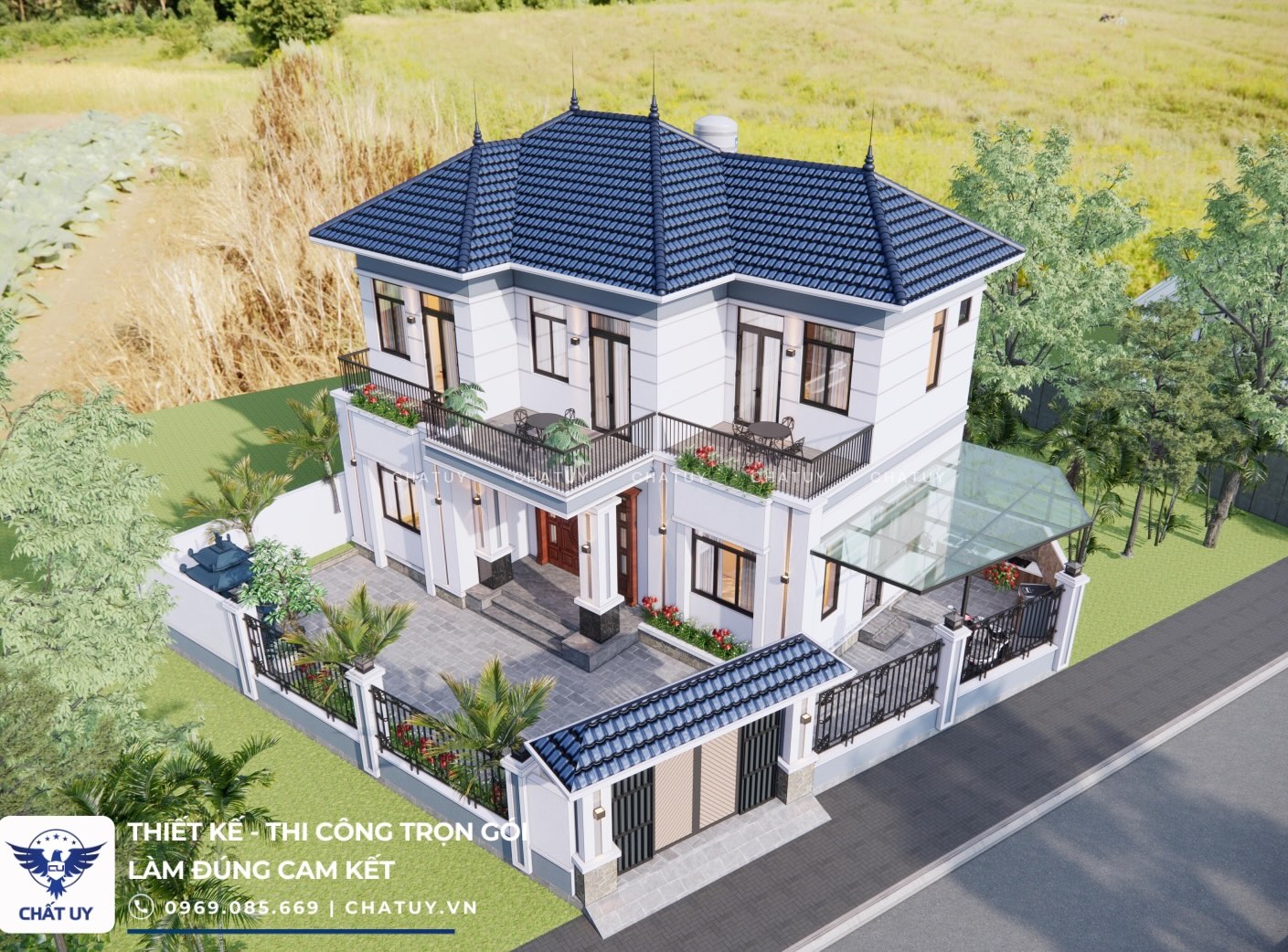 Nên xây nhà 2 tầng khi gia đình đông người, cần nhiều phòng ngủ và mong muốn tách biệt rõ không gian