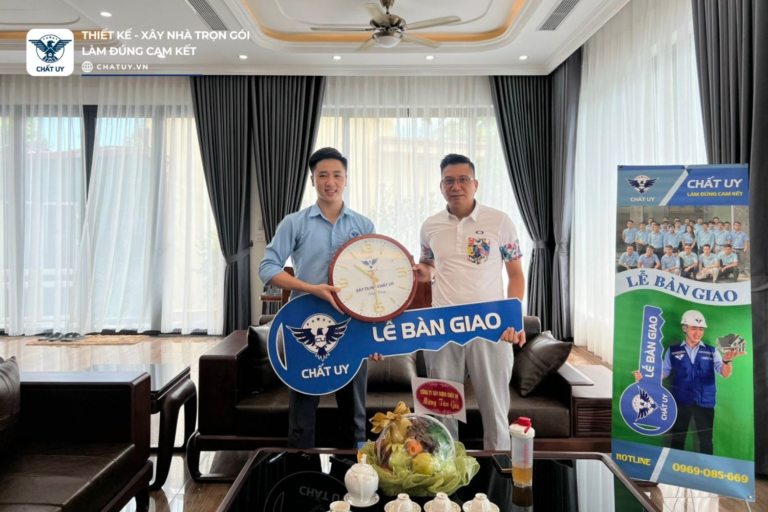 Sự hài lòng của khách hàng là động lực để Chất Uy ngày càng phát triển