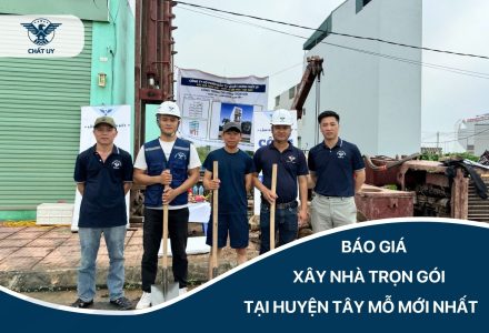 Báo giá xây nhà trọn gói tại Tây Mỗ mới nhất 2026