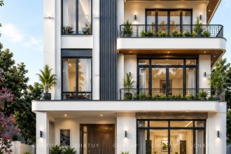 Biệt thự hiện đại 3 tầng hiện đại 290m2